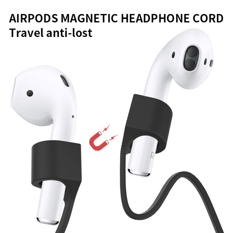 Auricolare Bluetooth Corda magnetica in silicone con corda anti-smarrimento, For AirPods Pro 2