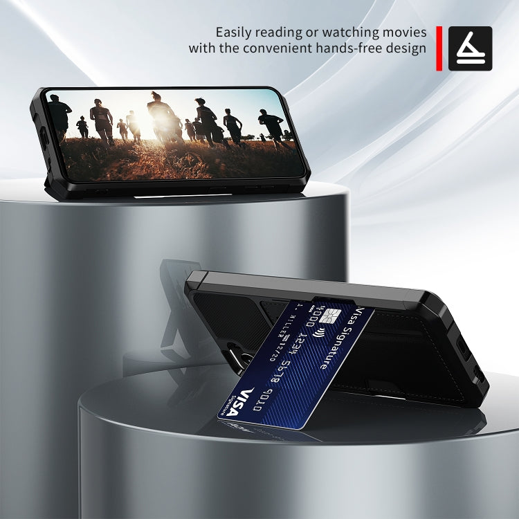 Custodia per telefono con supporto per slot per schede ZM02, For Samsung Galaxy S22 5G, For Samsung Galaxy S22+ 5G, For Samsung Galaxy S22 Ultra 5G, For Samsung Galaxy S21 5G, For Samsung Galaxy S21 FE 5G, For Samsung Galaxy S21+ 5G                    ...