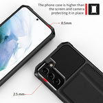 Custodia per telefono con supporto per slot per schede ZM02, For Samsung Galaxy S22 5G, For Samsung Galaxy S22+ 5G, For Samsung Galaxy S22 Ultra 5G, For Samsung Galaxy S21 5G, For Samsung Galaxy S21 FE 5G, For Samsung Galaxy S21+ 5G                    ...