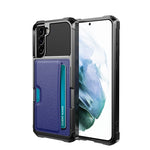 Custodia per telefono con supporto per slot per schede ZM02, For Samsung Galaxy S22 5G, For Samsung Galaxy S22+ 5G, For Samsung Galaxy S22 Ultra 5G, For Samsung Galaxy S21 5G, For Samsung Galaxy S21 FE 5G, For Samsung Galaxy S21+ 5G                    ...