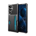 Custodia per telefono con supporto per slot per schede ZM02, For Samsung Galaxy S22 5G, For Samsung Galaxy S22+ 5G, For Samsung Galaxy S22 Ultra 5G, For Samsung Galaxy S21 5G, For Samsung Galaxy S21 FE 5G, For Samsung Galaxy S21+ 5G                    ...