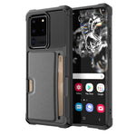 Custodia per telefono con supporto per slot per schede ZM02, For Samsung Galaxy S20+, For Samsung Galaxy S20 Ultra, For Samsung Galaxy Note20, For Samsung Galaxy Note20 Ultra, For Samsung Galaxy A72, For Samsung Galaxy A52, For Samsung Galaxy A12      ...