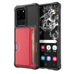 Custodia per telefono con supporto per slot per schede ZM02, For Samsung Galaxy S20+, For Samsung Galaxy S20 Ultra, For Samsung Galaxy Note20, For Samsung Galaxy Note20 Ultra, For Samsung Galaxy A72, For Samsung Galaxy A52, For Samsung Galaxy A12      ...