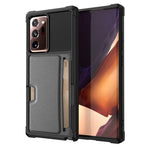 Custodia per telefono con supporto per slot per schede ZM02, For Samsung Galaxy S20+, For Samsung Galaxy S20 Ultra, For Samsung Galaxy Note20, For Samsung Galaxy Note20 Ultra, For Samsung Galaxy A72, For Samsung Galaxy A52, For Samsung Galaxy A12      ...