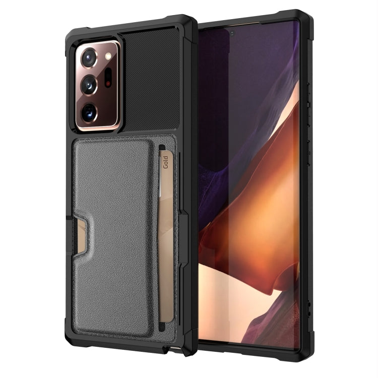 Custodia per telefono con supporto per slot per schede ZM02, For Samsung Galaxy S20+, For Samsung Galaxy S20 Ultra, For Samsung Galaxy Note20, For Samsung Galaxy Note20 Ultra, For Samsung Galaxy A72, For Samsung Galaxy A52, For Samsung Galaxy A12      ...