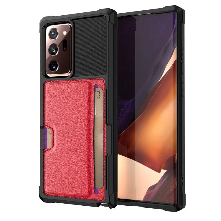 Custodia per telefono con supporto per slot per schede ZM02, For Samsung Galaxy S20+, For Samsung Galaxy S20 Ultra, For Samsung Galaxy Note20, For Samsung Galaxy Note20 Ultra, For Samsung Galaxy A72, For Samsung Galaxy A52, For Samsung Galaxy A12      ...
