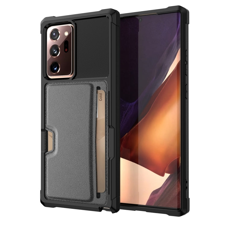 Custodia per telefono con supporto per slot per schede ZM02, For Samsung Galaxy S20+, For Samsung Galaxy S20 Ultra, For Samsung Galaxy Note20, For Samsung Galaxy Note20 Ultra, For Samsung Galaxy A72, For Samsung Galaxy A52, For Samsung Galaxy A12      ...