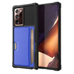 Custodia per telefono con supporto per slot per schede ZM02, For Samsung Galaxy S20+, For Samsung Galaxy S20 Ultra, For Samsung Galaxy Note20, For Samsung Galaxy Note20 Ultra, For Samsung Galaxy A72, For Samsung Galaxy A52, For Samsung Galaxy A12      ...