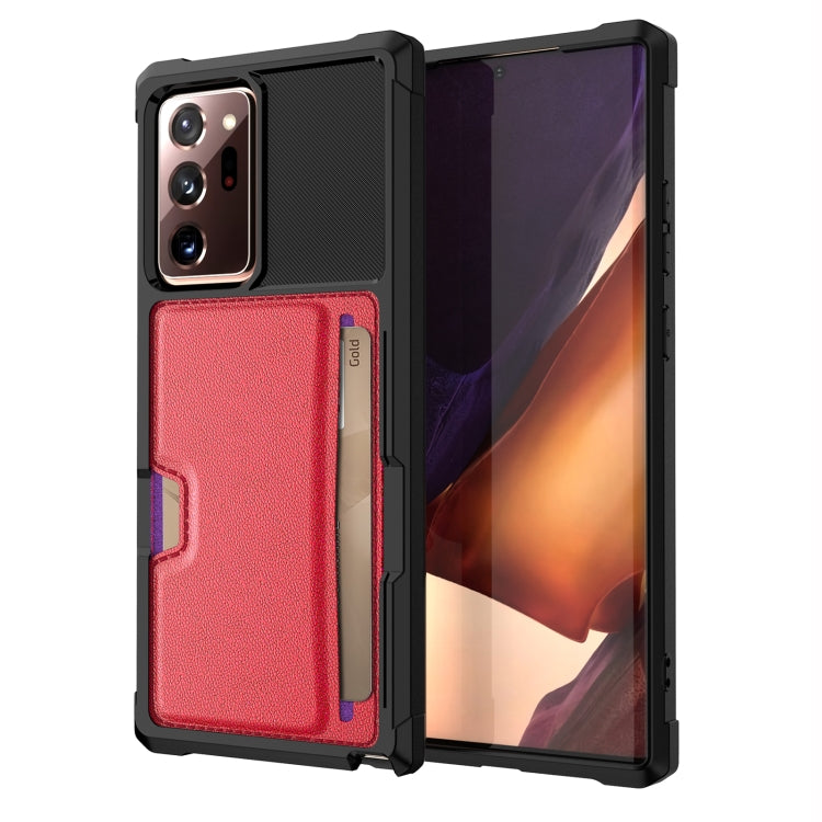 Custodia per telefono con supporto per slot per schede ZM02, For Samsung Galaxy S20+, For Samsung Galaxy S20 Ultra, For Samsung Galaxy Note20, For Samsung Galaxy Note20 Ultra, For Samsung Galaxy A72, For Samsung Galaxy A52, For Samsung Galaxy A12      ...