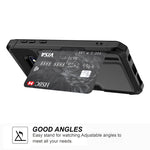 Custodia per telefono con supporto per slot per schede ZM02, For Samsung Galaxy S10e, For Samsung Galaxy Note10, For Samsung Galaxy Note10+, For Samsung Galaxy Note9, For Samsung Galaxy S9, For Samsung Galaxy S9+