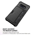 Custodia per telefono con supporto per slot per schede ZM02, For Samsung Galaxy S10e, For Samsung Galaxy Note10, For Samsung Galaxy Note10+, For Samsung Galaxy Note9, For Samsung Galaxy S9, For Samsung Galaxy S9+