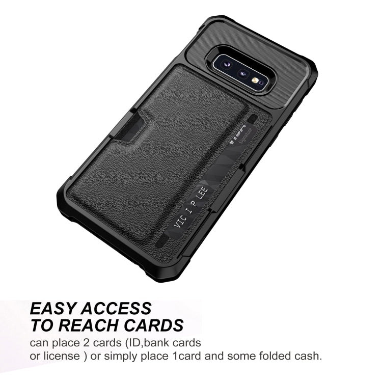 Custodia per telefono con supporto per slot per schede ZM02, For Samsung Galaxy S10e, For Samsung Galaxy Note10, For Samsung Galaxy Note10+, For Samsung Galaxy Note9, For Samsung Galaxy S9, For Samsung Galaxy S9+