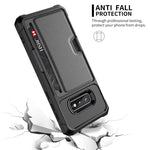 Custodia per telefono con supporto per slot per schede ZM02, For Samsung Galaxy S10e, For Samsung Galaxy Note10, For Samsung Galaxy Note10+, For Samsung Galaxy Note9, For Samsung Galaxy S9, For Samsung Galaxy S9+