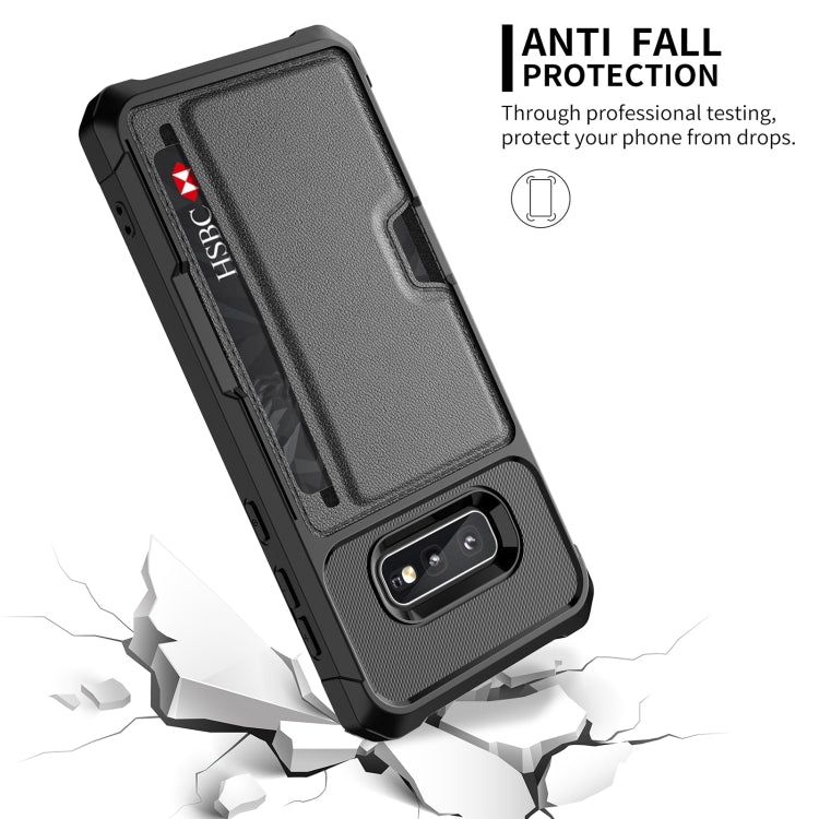 Custodia per telefono con supporto per slot per schede ZM02, For Samsung Galaxy S10e, For Samsung Galaxy Note10, For Samsung Galaxy Note10+, For Samsung Galaxy Note9, For Samsung Galaxy S9, For Samsung Galaxy S9+