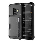 Custodia per telefono con supporto per slot per schede ZM02, For Samsung Galaxy S10e, For Samsung Galaxy Note10, For Samsung Galaxy Note10+, For Samsung Galaxy Note9, For Samsung Galaxy S9, For Samsung Galaxy S9+