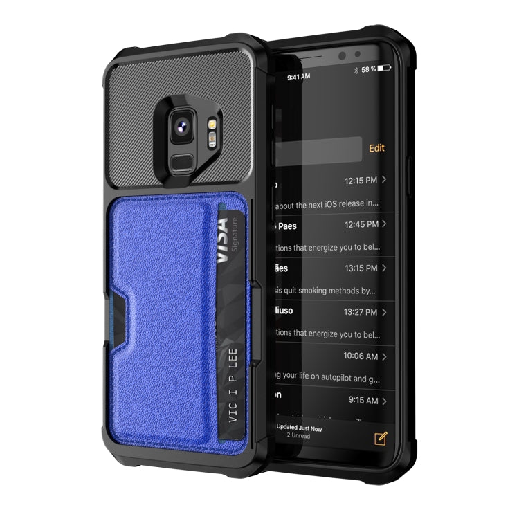 Custodia per telefono con supporto per slot per schede ZM02, For Samsung Galaxy S10e, For Samsung Galaxy Note10, For Samsung Galaxy Note10+, For Samsung Galaxy Note9, For Samsung Galaxy S9, For Samsung Galaxy S9+
