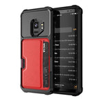 Custodia per telefono con supporto per slot per schede ZM02, For Samsung Galaxy S10e, For Samsung Galaxy Note10, For Samsung Galaxy Note10+, For Samsung Galaxy Note9, For Samsung Galaxy S9, For Samsung Galaxy S9+