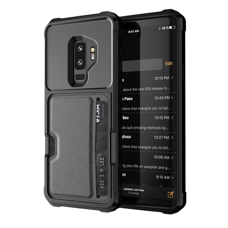 Custodia per telefono con supporto per slot per schede ZM02, For Samsung Galaxy S10e, For Samsung Galaxy Note10, For Samsung Galaxy Note10+, For Samsung Galaxy Note9, For Samsung Galaxy S9, For Samsung Galaxy S9+