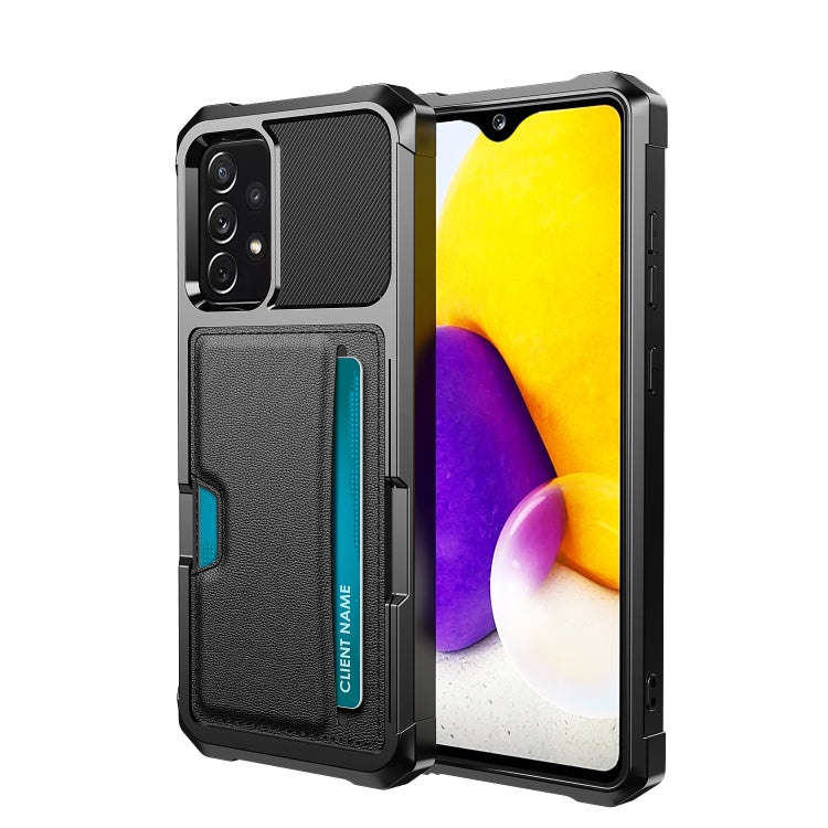 Custodia per telefono con supporto per slot per schede ZM02, For Samsung Galaxy A73 5G, For Samsung Galaxy A53 5G, For Samsung Galaxy A33 5G