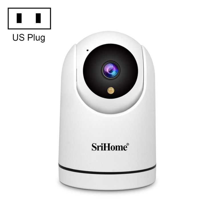 SriHome SH042 2.0MP 1080P HD AI WiFi Pan-tilt Telecamera di sorveglianza, SH042