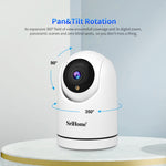 Telecamera WiFi 1080P Pan-Tilt SH042 con audio bidirezionale