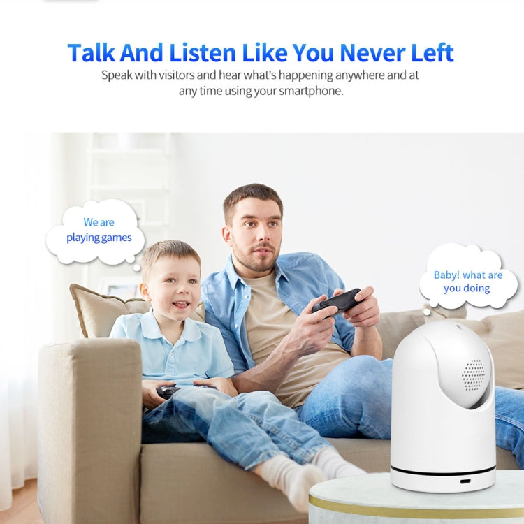 Telecamera WiFi 1080P Pan-Tilt SH042 con audio bidirezionale