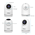 Telecamera WiFi 1080P Pan-Tilt SH042 con audio bidirezionale