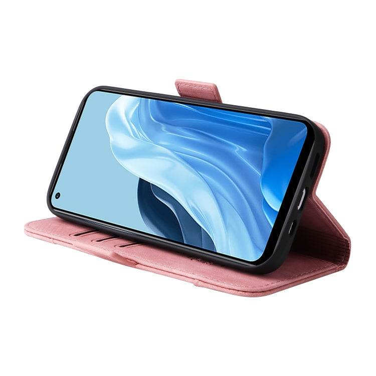 BETOPNICE Custodia per telefono in pelle con fibbia a doppio lato, For OPPO Reno7 / F21 Pro, For Realme 9i / A96 4G / A76 4G / A36 4G, For vivo S12, For OPPO Reno 7 5G Global / Find X5 Lite
