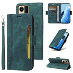 BETOPNICE Custodia per telefono in pelle con fibbia a doppio lato, For OPPO Reno7 / F21 Pro, For Realme 9i / A96 4G / A76 4G / A36 4G, For vivo S12, For OPPO Reno 7 5G Global / Find X5 Lite