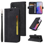 BETOPNICE Custodia per telefono in pelle con fibbia a doppio lato, For vivo Y76 5G, For OPPO Reno 7Z 5G, For Realme C20 / C11 2021, For vivo Y55 5G Global / Y75 5G Global