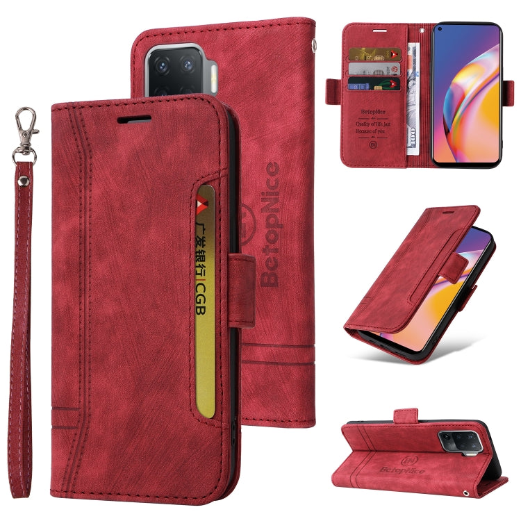 BETOPNICE Custodia per telefono in pelle con fibbia a doppio lato, For OPPO Realme 9 Pro+, For vivo Y15a Global, For OPPO A94 4G, For OPPO A94 5G, For OPPO A93 5G CN Version