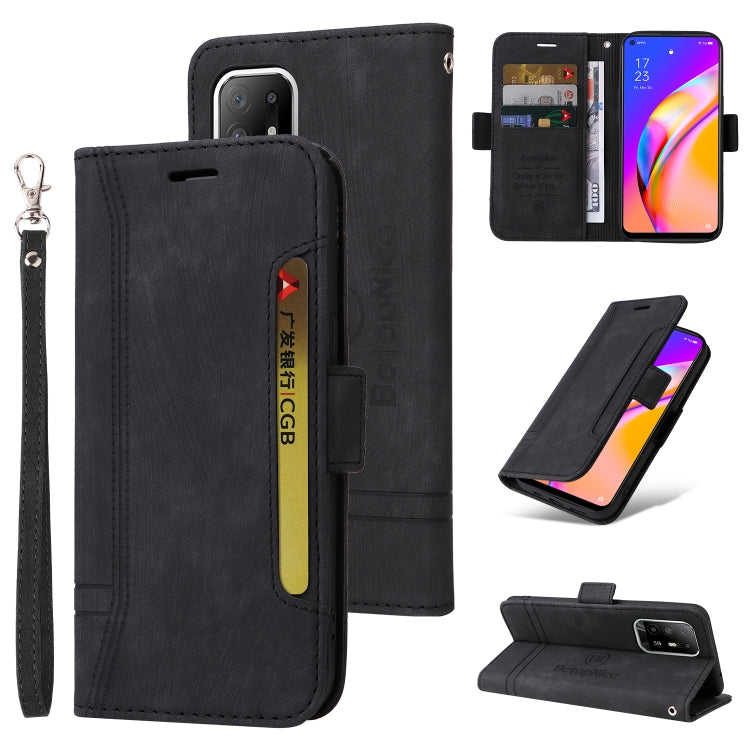 BETOPNICE Custodia per telefono in pelle con fibbia a doppio lato, For OPPO Realme 9 Pro+, For vivo Y15a Global, For OPPO A94 4G, For OPPO A94 5G, For OPPO A93 5G CN Version