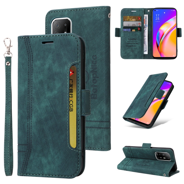 BETOPNICE Custodia per telefono in pelle con fibbia a doppio lato, For OPPO Realme 9 Pro+, For vivo Y15a Global, For OPPO A94 4G, For OPPO A94 5G, For OPPO A93 5G CN Version