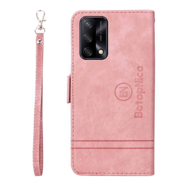 BETOPNICE Custodia per telefono in pelle con fibbia a doppio lato, For OPPO A74 4G, For OPPO A57 5G, For OPPO A54 4G / A16 / A16s, For OPPO A15