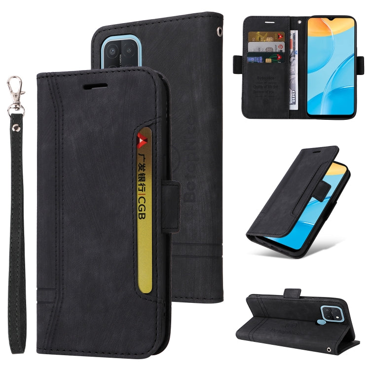 BETOPNICE Custodia per telefono in pelle con fibbia a doppio lato, For OPPO A74 4G, For OPPO A57 5G, For OPPO A54 4G / A16 / A16s, For OPPO A15