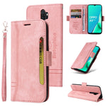BETOPNICE Custodia per telefono in pelle con fibbia a doppio lato, For OPPO A9 2020, For OPPO A7 / A5s