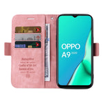BETOPNICE Custodia per telefono in pelle con fibbia a doppio lato, For OPPO A9 2020, For OPPO A7 / A5s
