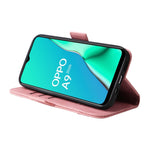 BETOPNICE Custodia per telefono in pelle con fibbia a doppio lato, For OPPO A9 2020, For OPPO A7 / A5s