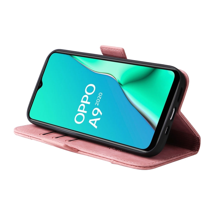 BETOPNICE Custodia per telefono in pelle con fibbia a doppio lato, For OPPO A9 2020, For OPPO A7 / A5s