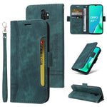 BETOPNICE Custodia per telefono in pelle con fibbia a doppio lato, For OPPO A9 2020, For OPPO A7 / A5s