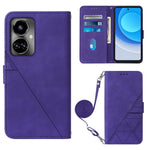 Custodia per cellulare in pelle con flip in rilievo 3D a tracolla, For Tecno Camon 19, For Tecno Camon 19 Neo, For Tecno Camon 19 Pro 5G, For Tecno Pop 6