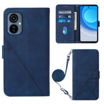 Custodia per cellulare in pelle con flip in rilievo 3D a tracolla, For Tecno Camon 19, For Tecno Camon 19 Neo, For Tecno Camon 19 Pro 5G, For Tecno Pop 6