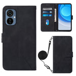 Custodia per cellulare in pelle con flip in rilievo 3D a tracolla, For Tecno Camon 19, For Tecno Camon 19 Neo, For Tecno Camon 19 Pro 5G, For Tecno Pop 6