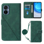 Custodia per cellulare in pelle con flip in rilievo 3D a tracolla, For Tecno Camon 19, For Tecno Camon 19 Neo, For Tecno Camon 19 Pro 5G, For Tecno Pop 6