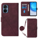 Custodia per cellulare in pelle con flip in rilievo 3D a tracolla, For Tecno Camon 19, For Tecno Camon 19 Neo, For Tecno Camon 19 Pro 5G, For Tecno Pop 6
