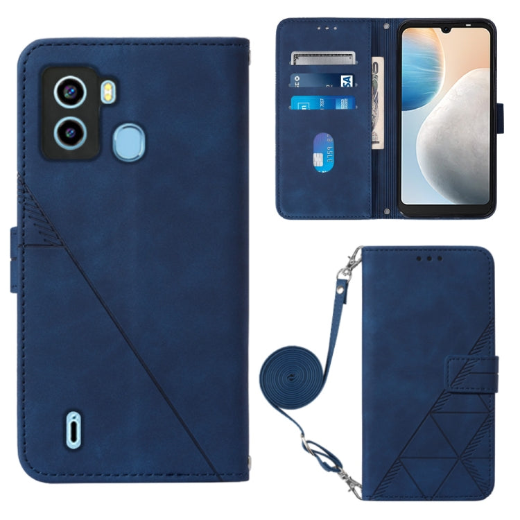 Custodia per cellulare in pelle con flip in rilievo 3D a tracolla, For Tecno Camon 19, For Tecno Camon 19 Neo, For Tecno Camon 19 Pro 5G, For Tecno Pop 6