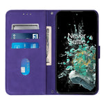 Custodia per cellulare in pelle con flip in rilievo 3D a tracolla, For OnePlus 10T 5G Global, For Tecno Pova 3 LE7, For Tecno Spark 9 Pro / Spark 9T, For ZTE Blade A52
