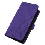 Custodia per cellulare in pelle con flip in rilievo 3D a tracolla, For OnePlus 10T 5G Global, For Tecno Pova 3 LE7, For Tecno Spark 9 Pro / Spark 9T, For ZTE Blade A52