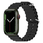 Cinturino in silicone Ocean per Apple Watch Series 8&7 41mm / SE 2&6&SE&5&4 40mm / 3&2&1 38mm, For Apple Watch Series 8&7 41mm, For Apple Watch Series 8&7 41mm / SE 2&6&SE&5&4 40mm, For Apple Watch Series 9&8&7 41mm / SE 3& SE 2&6&SE&5&4 40mm