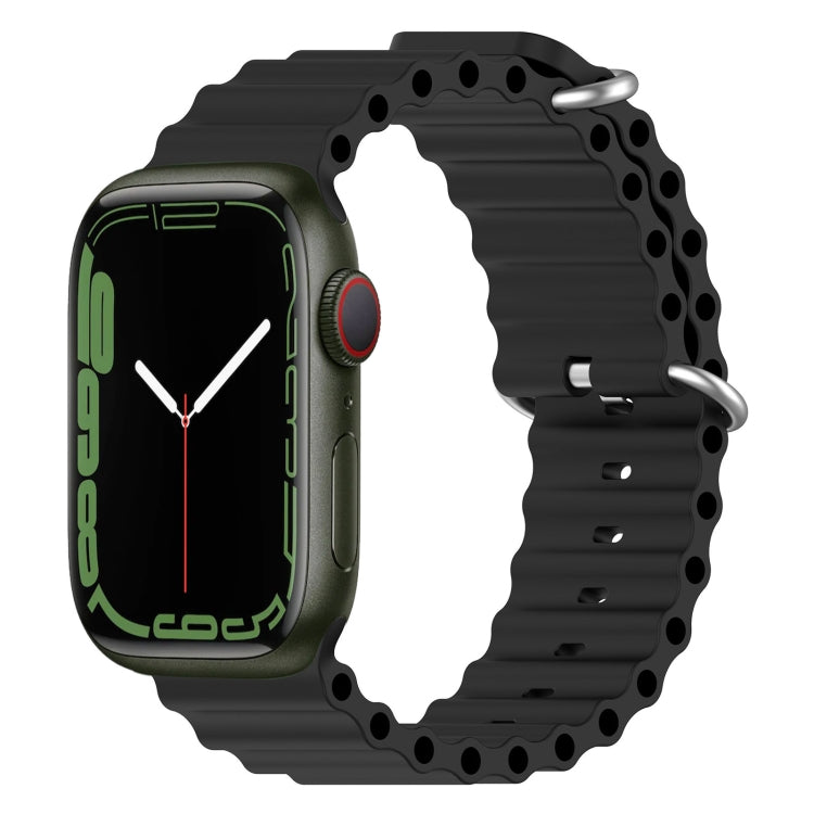 Cinturino in silicone Ocean per Apple Watch Series 8&7 41mm / SE 2&6&SE&5&4 40mm / 3&2&1 38mm, For Apple Watch Series 8&7 41mm, For Apple Watch Series 8&7 41mm / SE 2&6&SE&5&4 40mm, For Apple Watch Series 9&8&7 41mm / SE 3& SE 2&6&SE&5&4 40mm